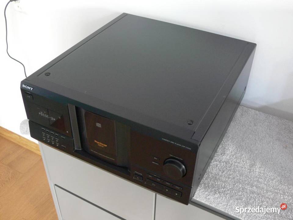 Zmieniarka na 200 CD Sony CDPCX220 TEXT sprawna Jasło sprzedam