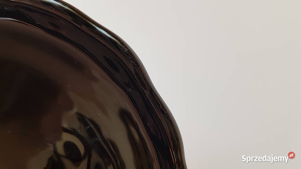 Mała hialitowa patera paterka Migdały Ząbkowice Porcelana i szkło Dąbrowa Górnicza