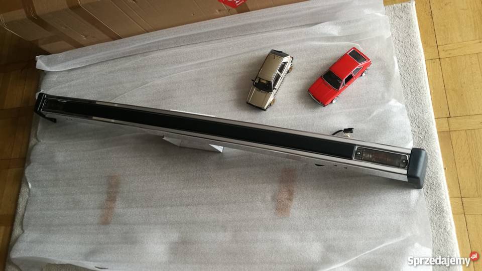 Zderzak przedni do VW Caddy mk1 CHROM CZARNY Chojnice