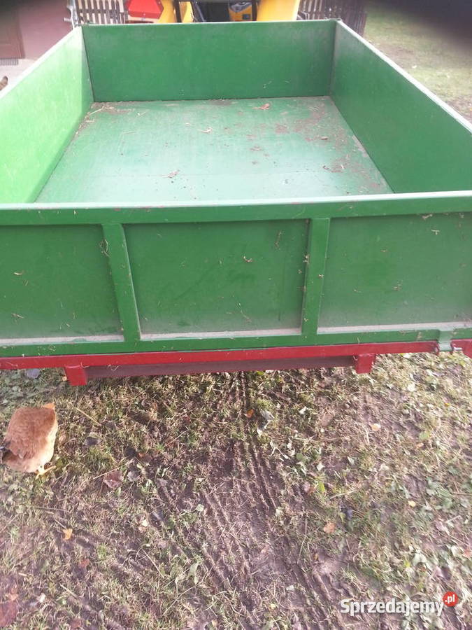 Przyczepa nieuszkodzony Dąbrowa Białostocka sprzedam