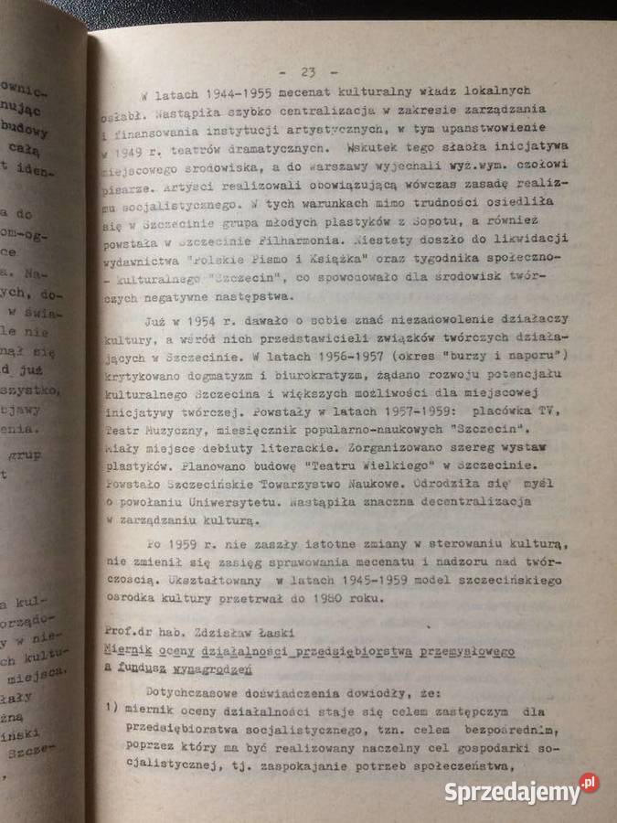 3315 Sprawozdanie Szczecińskiego Towarzystwa Szczecin sprzedam