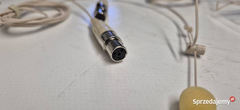 Mikrofon nagłowny do zestawów bezprzewodowych