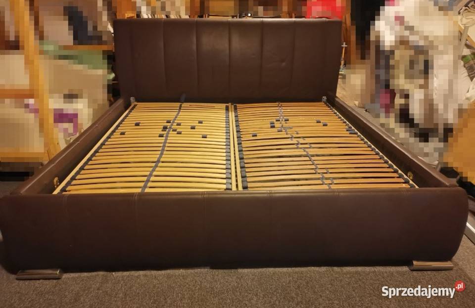 Łóżko dwuosobowe z ekoskóry 226x200 Dzierżoniów