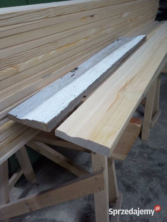 Opaska lamówka obróbka okna drzwi drewniana Sobiatyno