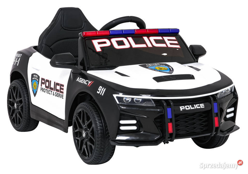 Autko na akumulator POLICJA 911 Agency dzieci Myszków