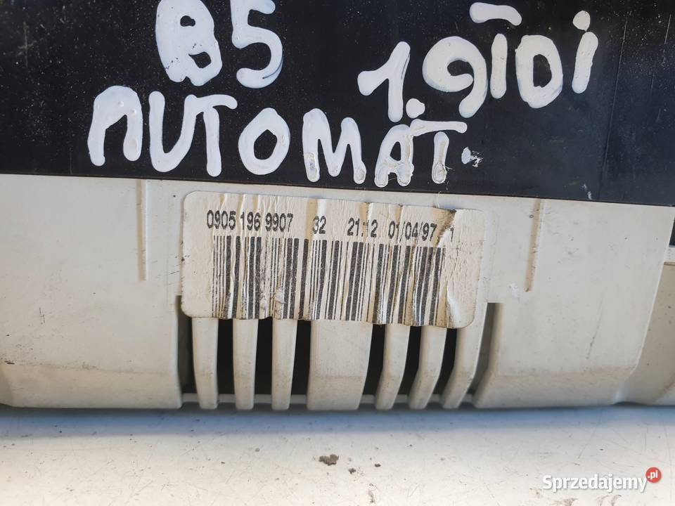 Vw Passat B5 19 TDI LICZNIK ZEGARY automat lubelskie Chełm