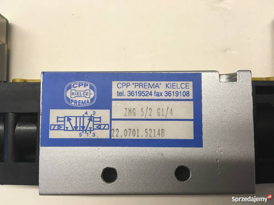 Elektrozawór PREMA KIELCE ZMG 52 G14 24V Brzoza
