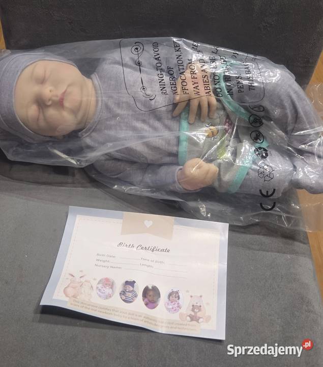 Lalka niemowlę reborn Złocieniec