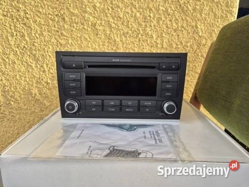 Fabrycznie NOWE radio Audi Concert do Audi a4 b6 sprzedam