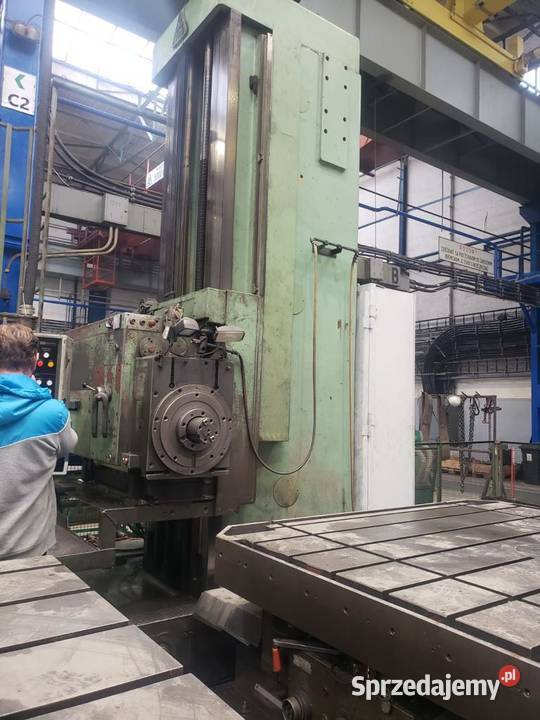 Wytaczarka płytowa CNC TOS WD 130 Tarnowskie Góry