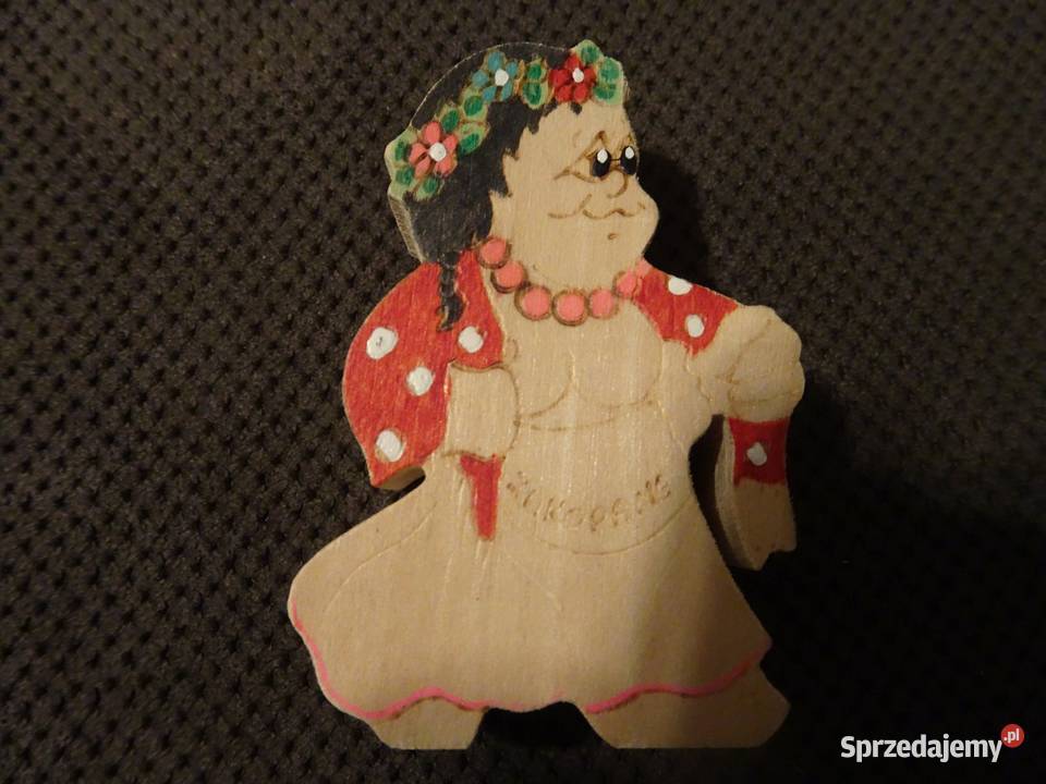 drewniana figurka góralki Antyki, Sztuka, Kolekcje Warszawa