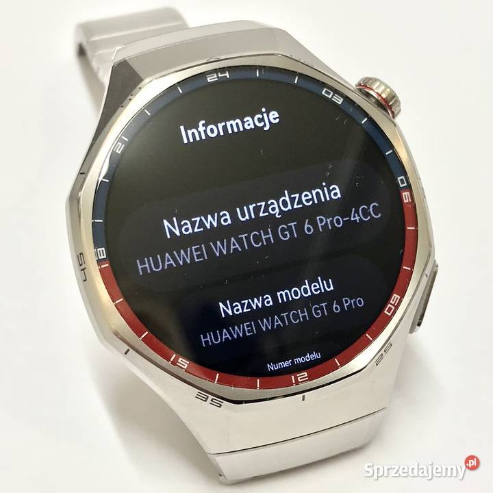 HUAWEI Watch GT 6 Pro ELITE tytan szafir Męskie Warszawa sprzedam