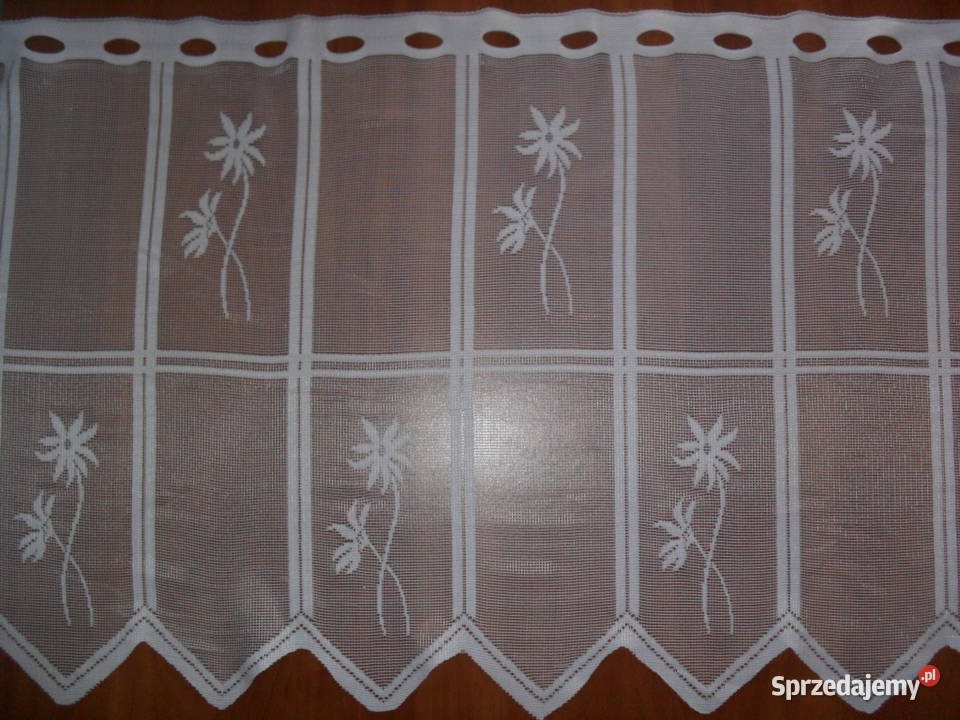 zazdroska krótka firanka 45 65 biała Wrocław