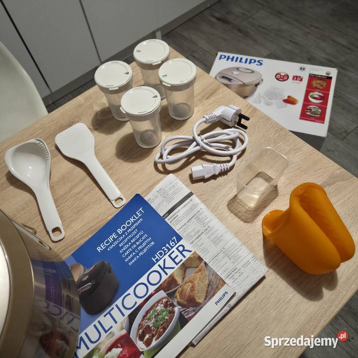 Nowe urządzenie Philips multicooker HD3167 Gold Kraków