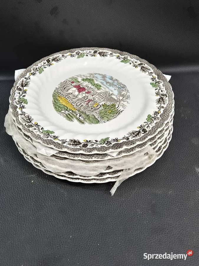 talerze Vintage MYOTTS Country Life Dinner Plate Poddębice