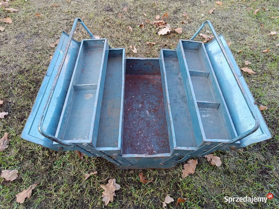 Skrzynka metalowa narzędziowa Ostrołęka sprzedam