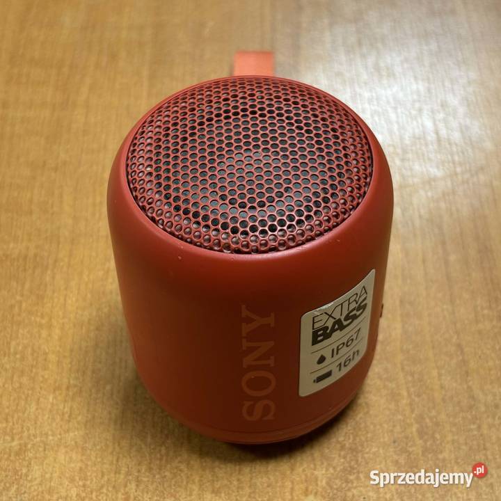 Głośnik przenośny Sony SRSXB12 Czerwony 5 W warmińsko-mazurskie Elbląg