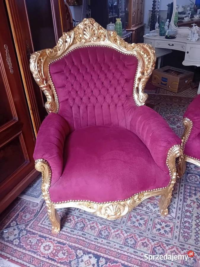 Fotele ludwikowskie Tarnogród