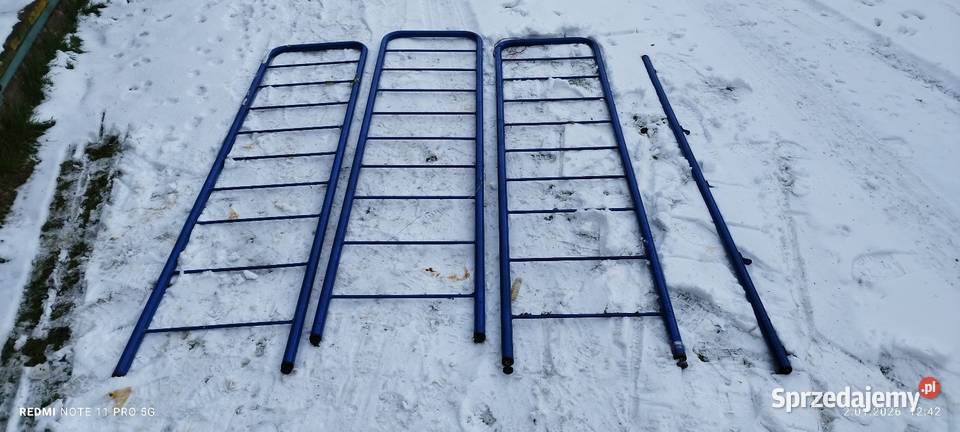 Regał sklepowy metalowy Dulowa