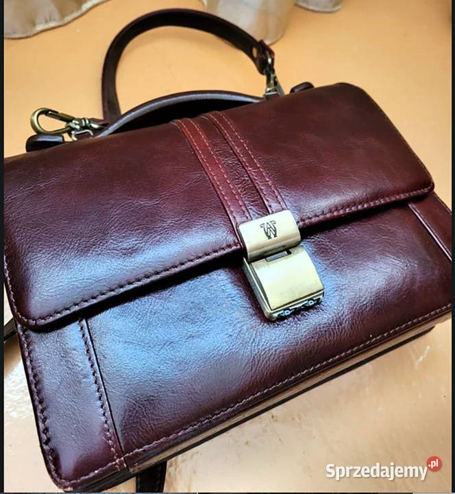 Przepiękna Uniwersalna Prestiżowa Torebka Torba 20cm Poraj sprzedam
