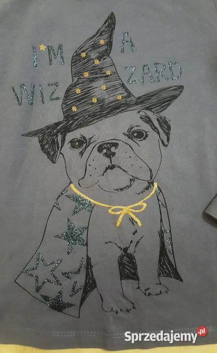 WIOSNA bluzka z długim rękawem brokat COOL CLUB dziewczynka Kraków