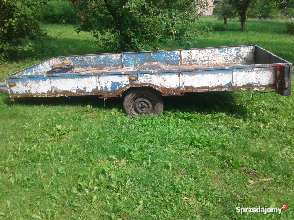 Przyczepa Przyczepka Laweta 38m ALBE BERNDES Skawina sprzedam