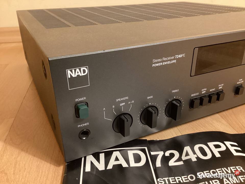 Amplituner Końcówka mocy 7240PE SPRAWNY ładny Gdynia