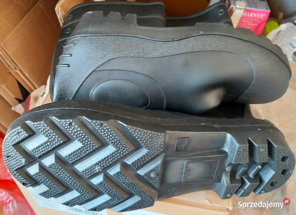 Buty gumowofilcowe bezpieczne z podnoskiem Pozostałe Warszawa