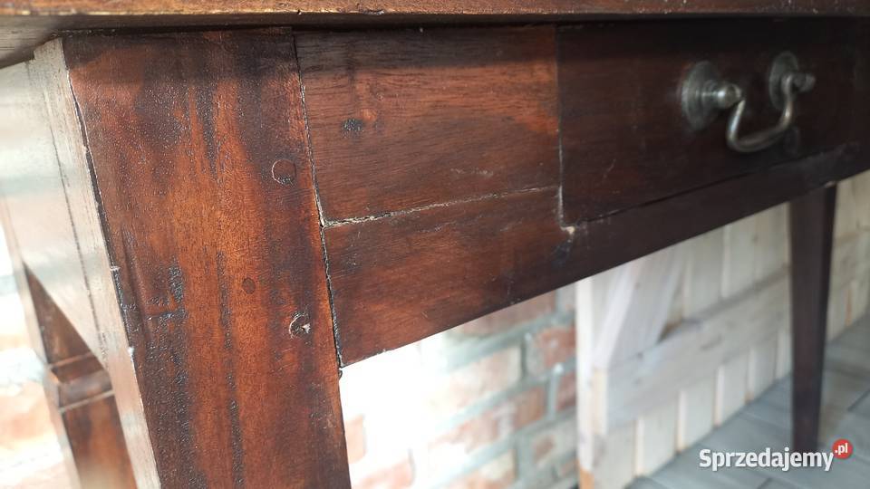 Konsolka kolonialna Konsola drewniana Komoda