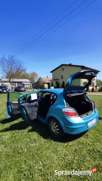 Opel Astra H 16 105 Benzyna 2004 220 239 Błękit Kolonia Bałucz sprzedam