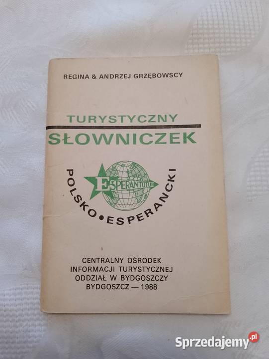 Turystyczny SŁOWNICZEK polsko esperancki dla dorosłych