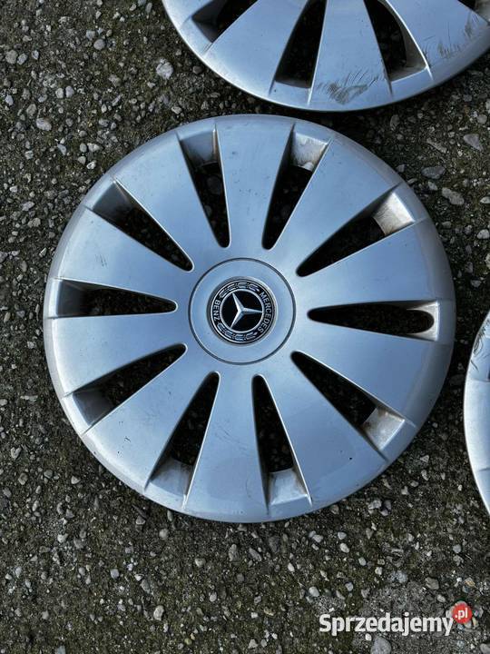 Kołpaki Mercedes Benz 17 oryginalne 4 sztuki sprzedam