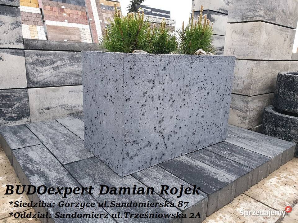 Donica beton architektoniczny 30 x 60 x 40 Stalowa Wola
