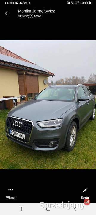 Audi Q3 zamienię honda africa twin adwenture crf 250000km Honda Świebodzin
