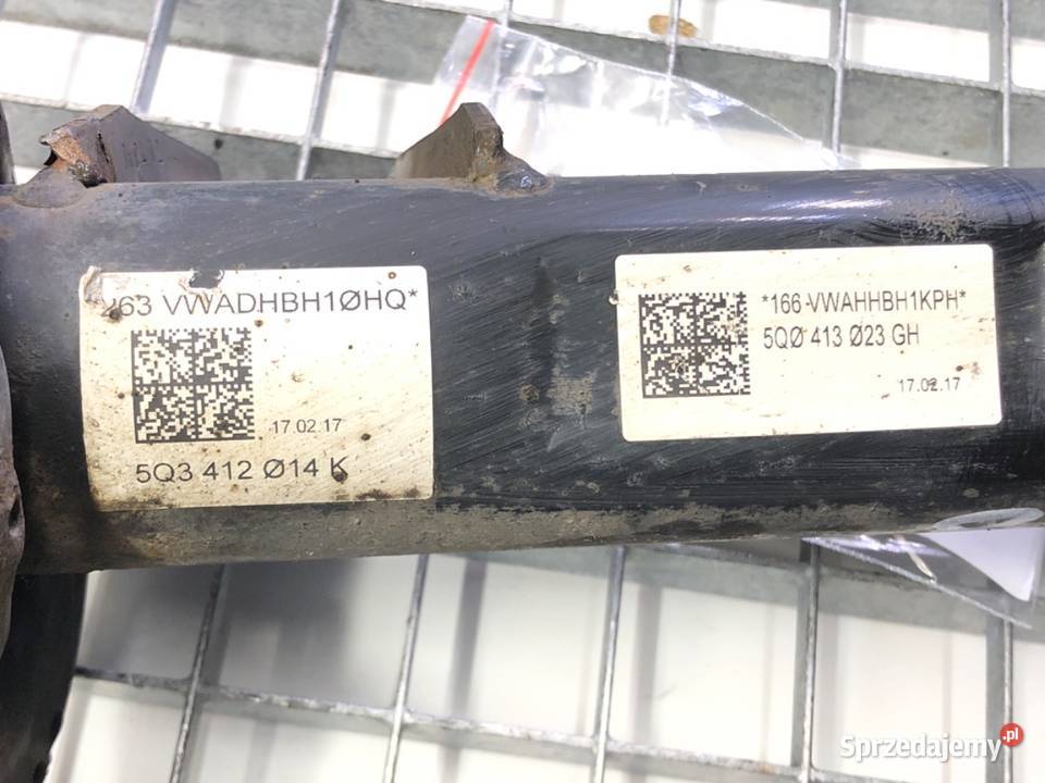 AMORTYZATOR PRAWY PRZÓD ZE SPRĘŻYNĄ SKODA