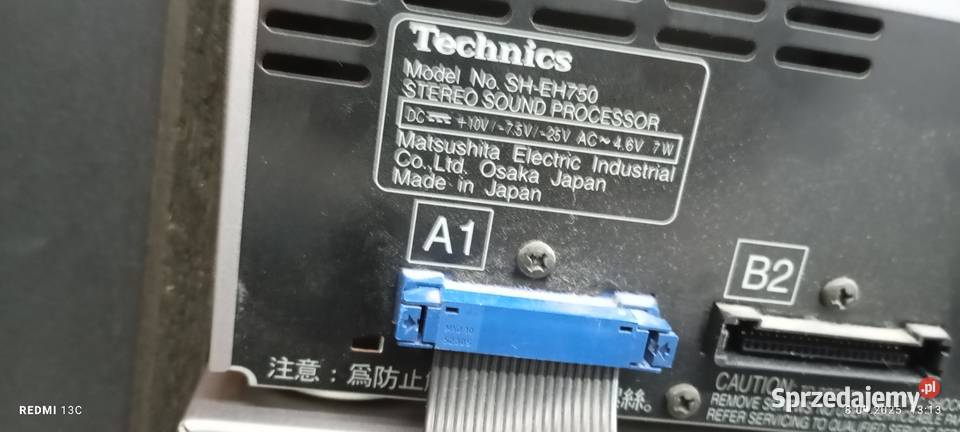Technics tuner amplifier plus kolumny Warszawa