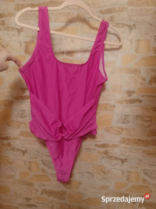 42XL Różowy zmysłowy strój kąpielowy z Londynu Kraków