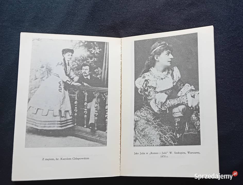 Franciszek Siedlecki Helena Modrzejewska Oficyna Koźminek sprzedam
