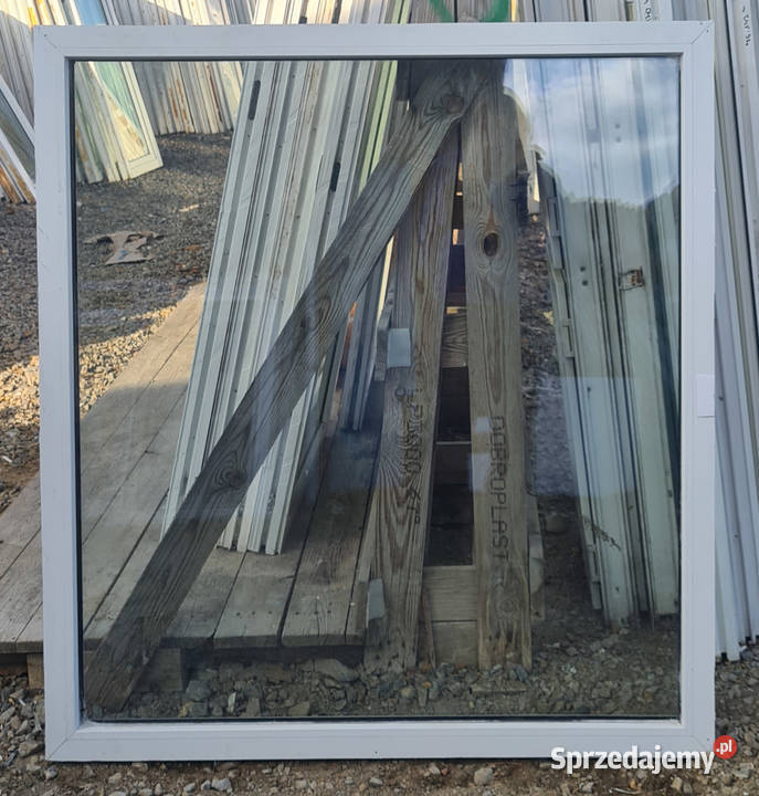 OKNA KacprzaK Witryna 116X125 FIX Używany PCV Siedlce