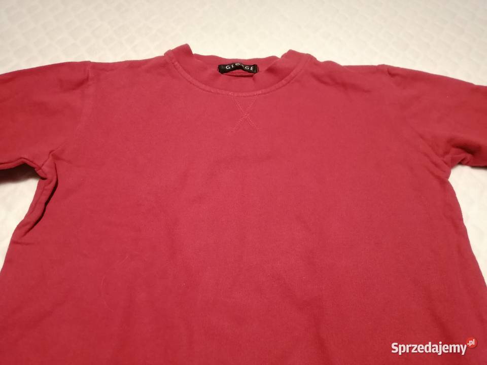 Bluza długi rękaw George 110116 czerwona Odzież Czeladź sprzedam