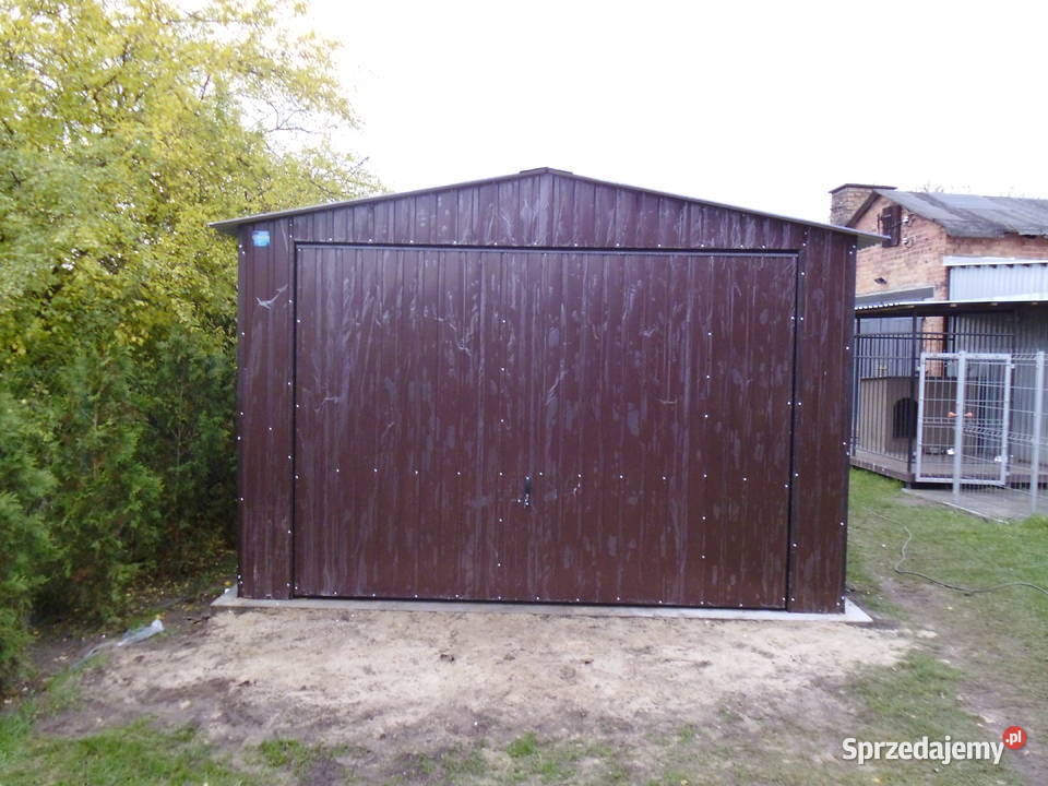Garaż blaszany 4x5 kolor Staszów