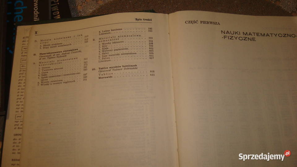 MAŁY PORADNIK MECHANIKA TOM I II Książki naukowe i popularnonaukowe Goleniów sprzedam