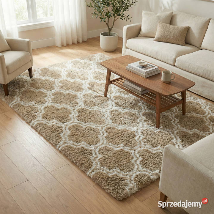 Dywan do salonu shaggy DECOR antypoślizgowy Dywany