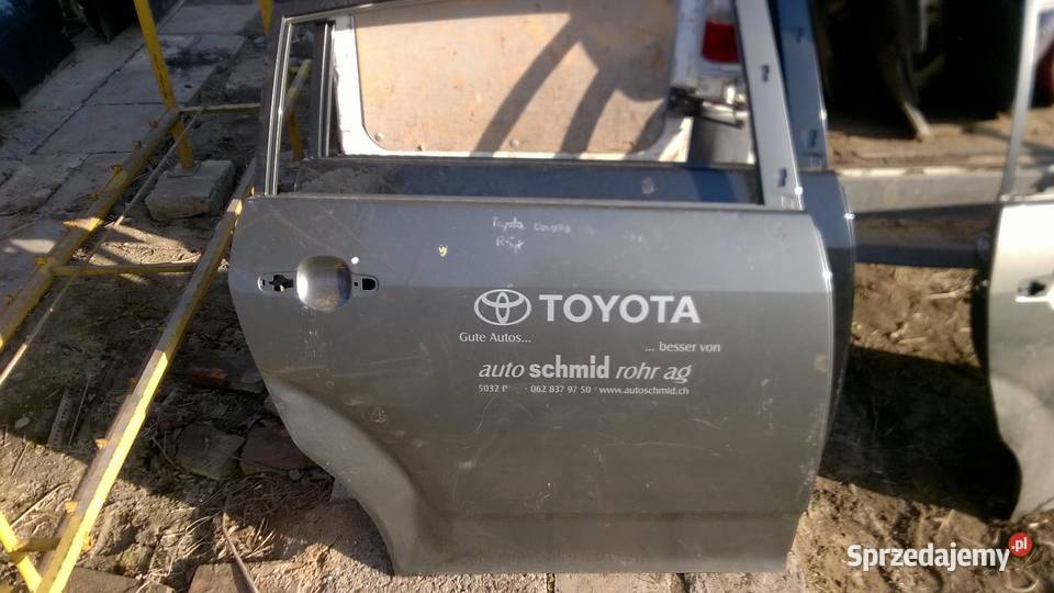 TOYOTA COROLLA VERSO 2004 DRZWI PRAWE TYŁ Wrocław sprzedam