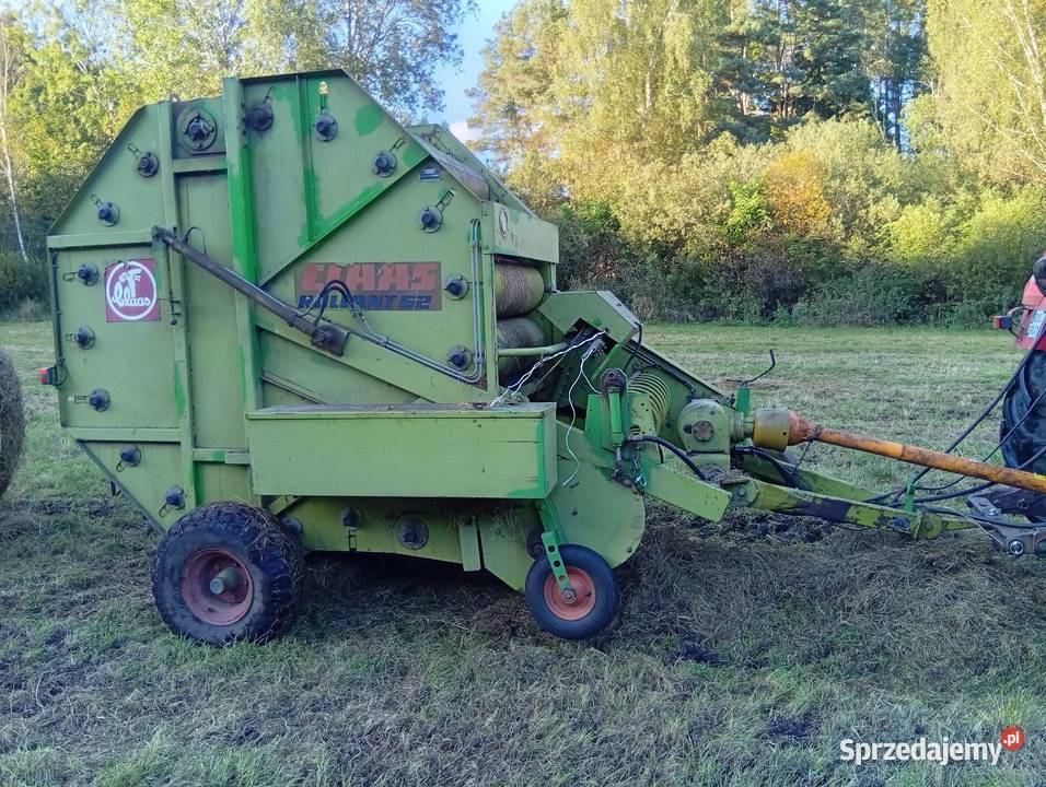 Prasa rolująca Claas rolant 62 belarka 160x120 Płachty