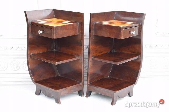 Stoliki Nocne Art Deco Szafki Szafy Sypialna Kraków
