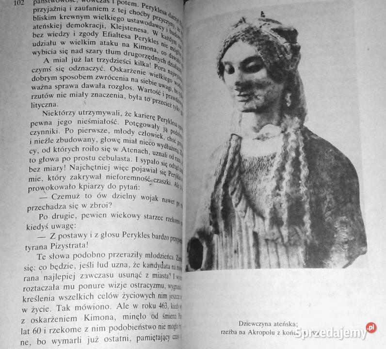 Perykles i Aspazja Aleksander Krawczuk miękka Chełm