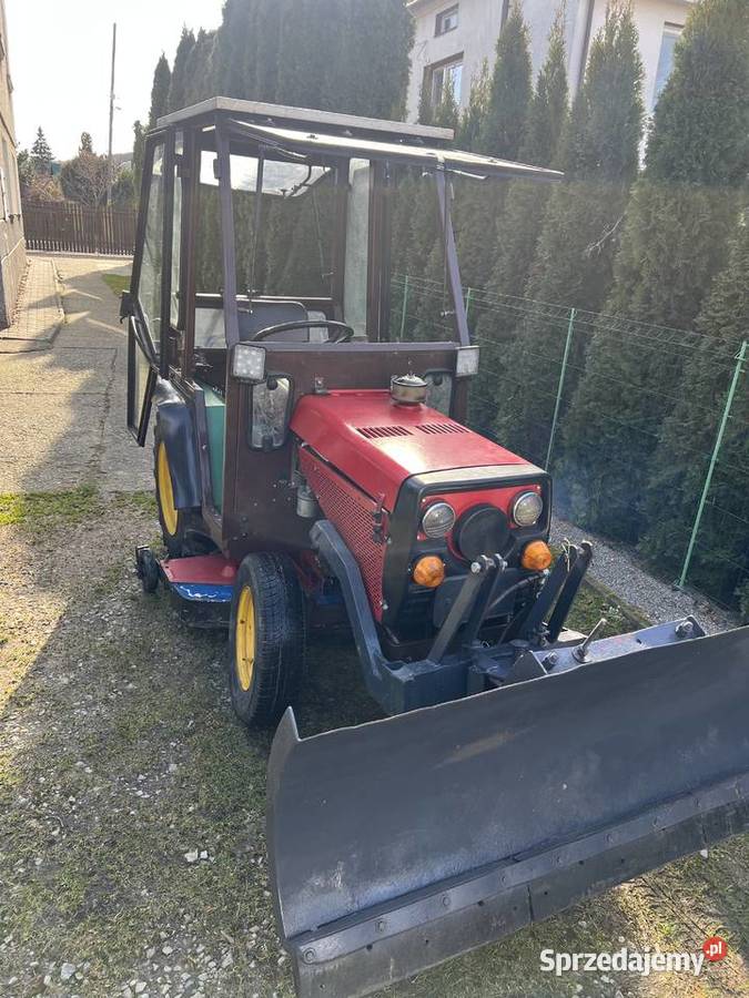 Traktorek Agria 4800 24 Diesel z pługiem i WOM 540/1000 obr. Dębica