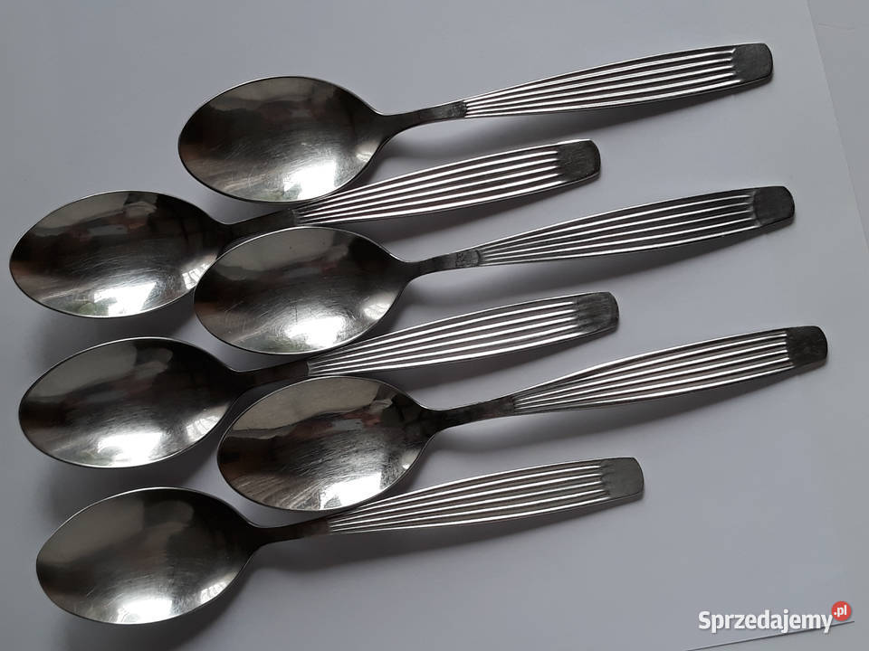 Łyżki obiadowe 1 PASECZKI PASKI Gerlach sztućce Dąbrowa Górnicza sprzedam