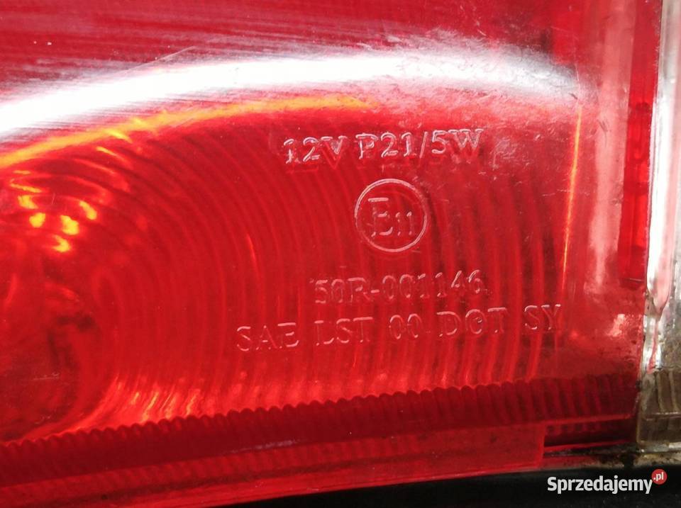 LAMPA TYŁ QUANTUM 125 Zipp CY125T3 Oświetlenie świętokrzyskie